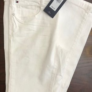 Girls Tommy Hilfiger White Pants